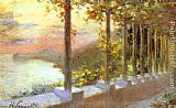 Henryk Hector Siemiradzki Italian Landscape painting